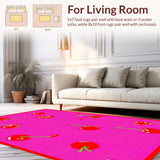 Charming Retro Tufted Motif(Pink)