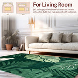 Vibrant Leafy Coastal Elegance(Green)