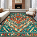 Rustic Patterned Elegance Statement(Blue)