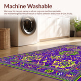 Bright Tropical Tiled Style(Purple)
