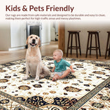 Boho Runner Beige/Dark Brown(Beige)