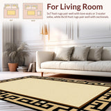 Sleek Minimalist Tiled Geometric Look(Beige)