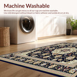 Vintage Floral Medallion Traditional(Black)