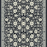 Rustic Grey Floral Artistry(Black)