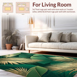 Bright Botanical Textured Composition(Green)