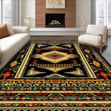 Vibrant Monochrome Tribal Design(Black)