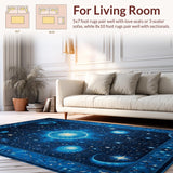 Modern Interstellar Journey Motif(Blue)