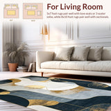 Minimalist Symmetrical Gold and Gray Design(Gray)