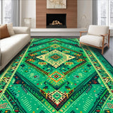 Boho Green Kitchen Non Slip(Green)