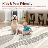 Modern Whimsical Wave Motif(Beige)