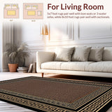 Chic Black and Brown Linear Design(Black)