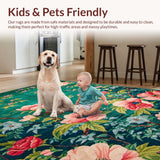 Maximalist Green Floral Elegance(Green)