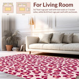 Modern Baby Pink Leopard Print Nursery(Pink)