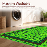 Elegant Shamrock Patterned Accent(Green)