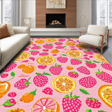 Animated Multicolor Fruit Artwork(Pink)