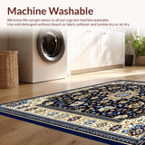 Abstract Floral Medallion(Blue)