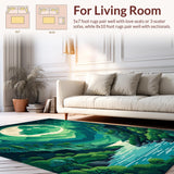 Playful Cartoonish Space Theme Decor(Green)