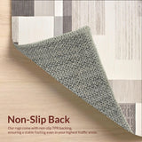 Boho Chic Kitchen Area Comfort Mat for Standing Sink Office(Beige)