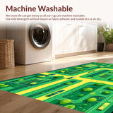 Bright Green Urban Exploration Motif(Green)