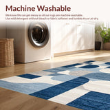 Minimalist Textured Linear Abstraction(Blue)