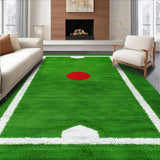 Sporty Circular Stitch Motif(Green)