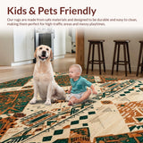 Modern Lattice Greenery Fusion(Beige)