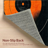 Eclectic Retro Music Motif(Orange)