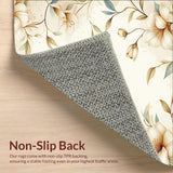 Floral Harmony Area Neutral Botanical Gentle Hues(Beige)