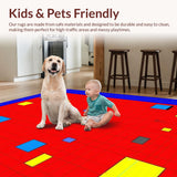 Colorful Interactive Map Design(Red)