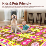 Playful Vibrant Striped Design(Yellow)