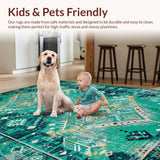 Artful Distressed Turquoise Style(Green)