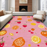 Whimsical Fruit Themed Cartoon Aesthetic(Pink)