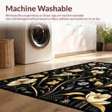Rustic Floral Charm with Contrast(Gold)