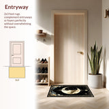Chic Occult Inspired Floor(Black)