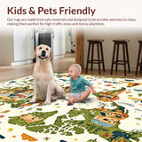 Adventure Time World Atlas Circle for Kids Play and Learn Sessions(Green)