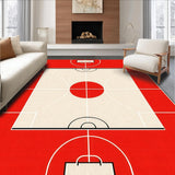 Vibrant Colorful Athletic Motif(Red)