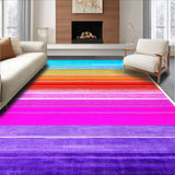 Eclectic Rainbow Wave Artistry(Blue)