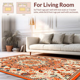 Contemporary Light Blue Motif(Beige)