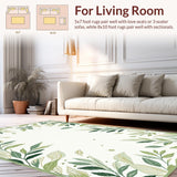 Chic Abstract Greenery(Ivory)