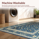 Rustic Distressed Trellis Design(Blue)