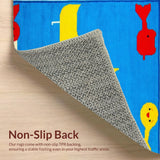 Dynamic ABC Patterned Visuals(Blue)