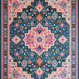 Stylish Medallion Inspired Design(Blue)