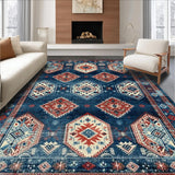 Lively Geometric Contemporary Flair(Blue)