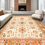 Artful Vintage Medallion Design(Beige)