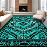 Sophisticated Earth Tone Geometric(Blue)