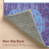 Vibrant Vintage Abstract(Blue)