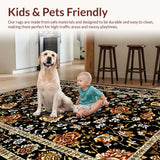 Lively Reversible Cottage Design(Black)