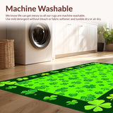 Artful Celtic Inspired Welcome Mat(Green)