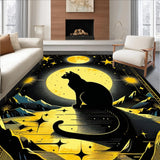 Elegant Dark Green Mystical Design(Black)