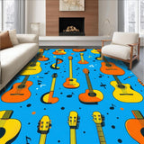 Fun Musical Themed Design Element(Blue)